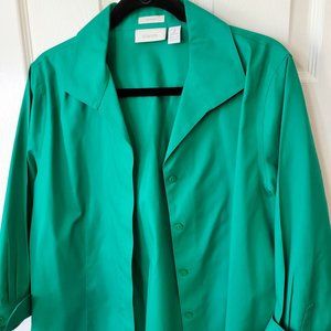 Chico's No Iron Cotton Blouse